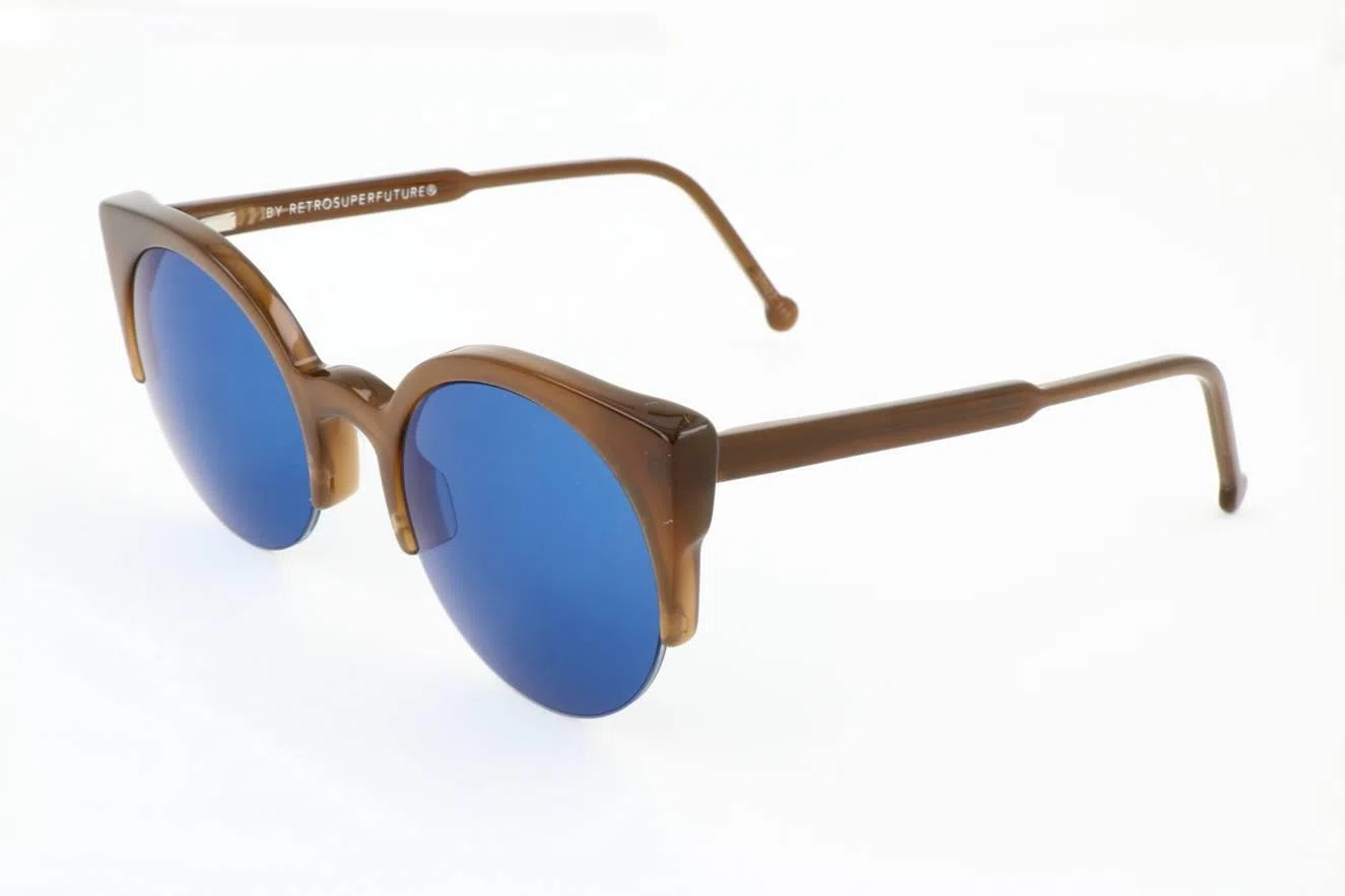 Retrosuperfuture LUCIADEEPBROWN Sunglasses - view 3